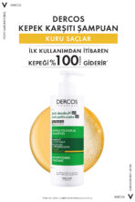 Dercos Kuru Saçlar için Salisilik Asit İçeren Kepek Karşıtı Şampuan 390 ml - Görsel 2
