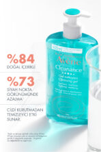 Cleanance Yağlı Ve Akneye Eğilimli Ciltler İçin Matlaştırıcı Temizleme Jeli 400 ml - Görsel 2